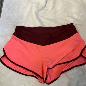 Lululemon speed up shorts